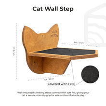 Load image into Gallery viewer, Wooden Cat Step - Oak