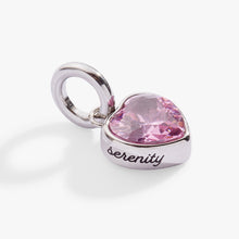 Load image into Gallery viewer, October 'Serenity' Heart Birthstone Charm