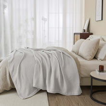 Load image into Gallery viewer, 100% Cotton Waffle Weave Blanket - Mikala Collection