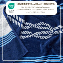Load image into Gallery viewer, Cotton Velour Beach Towel - Maui Collection