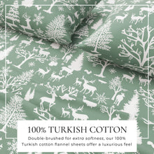 Load image into Gallery viewer, Turkish Cotton Flannel Sheet - Lakeview Collection