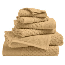Load image into Gallery viewer, Cotton Diamond Waffle Weave Bath Towel Set - Grayson Collection