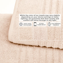 Load image into Gallery viewer, Luxury Combed Cotton Bath Towel Set - Karina Collection