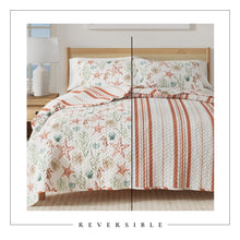Load image into Gallery viewer, Castaway Coastal Quilt Set
