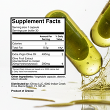 Load image into Gallery viewer, Olivea Hydroxytyrosol Supplement