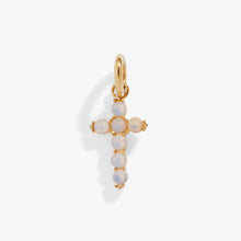 Load image into Gallery viewer, Opal Cross Interchangeable Charm