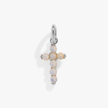 Load image into Gallery viewer, Opal Cross Interchangeable Charm