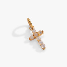 Load image into Gallery viewer, Opal Cross Interchangeable Charm