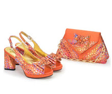 Load image into Gallery viewer, New Italian Shoe and Bag Set New HCV1-2