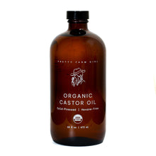 Load image into Gallery viewer, Pure Organic Cold Pressed Hexane-Free Castor Oil