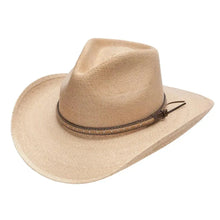 Load image into Gallery viewer, Stetson Sawmill – Mexican Palm Straw Cowboy Hat