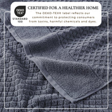Load image into Gallery viewer, Cotton Diamond Waffle Weave Bath Towel Set - Grayson Collection