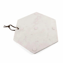 Load image into Gallery viewer, Ovada Hexagonal Marble Charcuterie Board