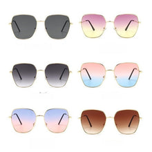 Load image into Gallery viewer, Oversized Gradient Sunglasses for Women – Face-Slimming Fashion Statement (MAC263)