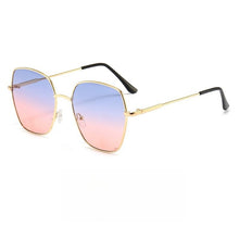 Load image into Gallery viewer, Oversized Gradient Sunglasses for Women – Face-Slimming Fashion Statement (MAC263)
