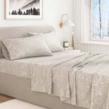 Load image into Gallery viewer, Turkish Cotton Flannel Sheet Set - Elevated Holiday Collection