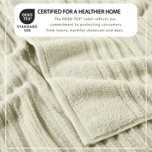 Load image into Gallery viewer, Luxury Combed Cotton Bath Towel Set - Karina Collection