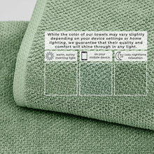 Load image into Gallery viewer, Cotton Textured Bath Towel Set - Acacia Collection