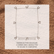 Load image into Gallery viewer, 100% Cotton Honeycomb Waffle Duvet Set - Mattea Collection