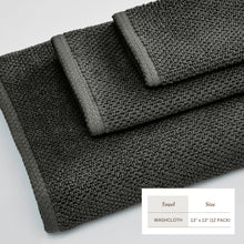 Load image into Gallery viewer, Cotton Textured Bath Towel Set - Acacia Collection
