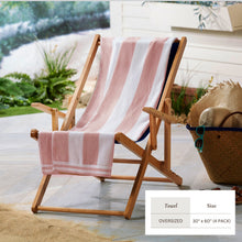 Load image into Gallery viewer, Striped Cabana Beach Towel - Edgartown Collection
