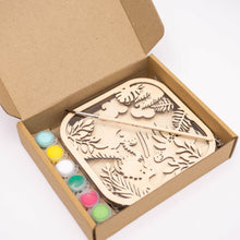 Load image into Gallery viewer, 3D DIY Wood Painting Kit for Kids – Dino