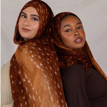 Load image into Gallery viewer, Painted Watercolor Modal Hijab in Bohemian Style (MH141)