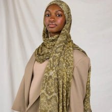 Load image into Gallery viewer, Painted Watercolor Modal Hijab in Bohemian Style (MH141)