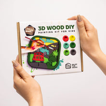 Load image into Gallery viewer, 3D DIY Wood Painting Kit for Kids – Cars