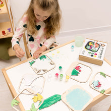 Load image into Gallery viewer, 3D DIY Wood Painting Kit for Kids – Dino