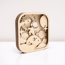 Load image into Gallery viewer, 3D DIY Wood Painting Kit for Kids – Space