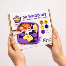 Load image into Gallery viewer, 3D DIY Wood Painting Kit for Kids – Space