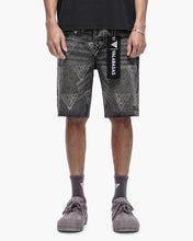 Load image into Gallery viewer, Valabasas Palace Rhinestone Shorts - Grey Wash