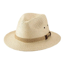 Load image into Gallery viewer, Bullhide Palm Springs- Straw Fedora Hat