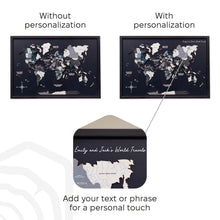 Load image into Gallery viewer, 3D Wooden Panel World Map - Nordik