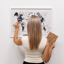Load image into Gallery viewer, 3D Wooden Panel World Map - Nordik