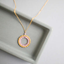 Load image into Gallery viewer, Halo Mini Gold Pendants