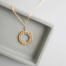 Load image into Gallery viewer, Halo Mini Gold Pendants