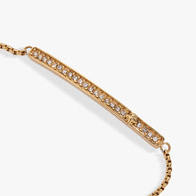 Load image into Gallery viewer, April Everyday Birthstone Pave Bolo Bracelet