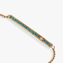 Load image into Gallery viewer, December Everyday Birthstone Pave Bolo Bracelet