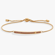 Load image into Gallery viewer, June Everyday Birthstone Pave Bolo Bracelet