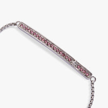 Load image into Gallery viewer, June Everyday Birthstone Pave Bolo Bracelet
