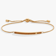 Load image into Gallery viewer, November Everyday Birthstone Pave Bolo Bracelet