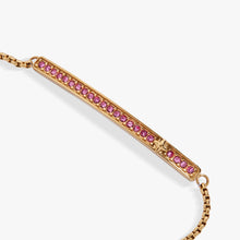 Load image into Gallery viewer, October Everyday Birthstone Pave Bolo Bracelet