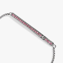 Load image into Gallery viewer, October Everyday Birthstone Pave Bolo Bracelet