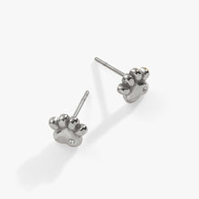 Load image into Gallery viewer, Paw Print Mini Stud Earrings