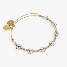 Load image into Gallery viewer, Paw Print Beaded Dog Bangle