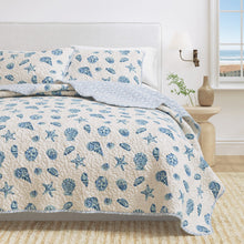 Load image into Gallery viewer, Coastal Quilt Set Bali Collection