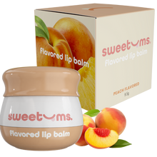 Load image into Gallery viewer, Sweetums Peach Flavored Lip Balm