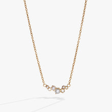 Load image into Gallery viewer, Pearl &amp; Crystal Pendant Necklace